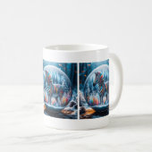 Rainbow Zebra Tasse (VorderseiteRechts)