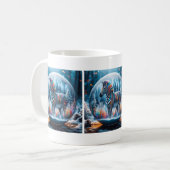 Rainbow Zebra Tasse (Vorderseite Links)
