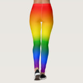 Rainbow-Zelte Leggings (Rückseite)