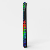 Rainbow Zickzack Abstrakt Case-Mate iPhone Hülle (Hinten/Links)