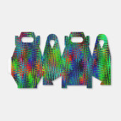 Rainbow Zickzack Abstrakt Geschenkschachtel (Ungefaltet)