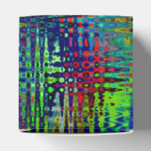 Rainbow Zickzack Abstrakt Geschenkschachtel (Oben)
