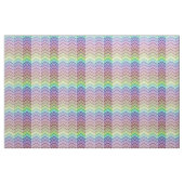 Rainbow-Zickzack Muster Stoff (Fat Quarter (45,7 x 55,9 cm))