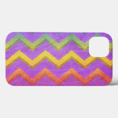 Rainbow Zickzack von Shirley Taylor Case-Mate iPhone Hülle (Rückseite (Horizontal))