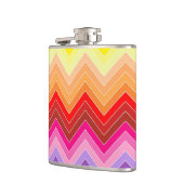 Rainbow Zig Zag Flachmann (Links)