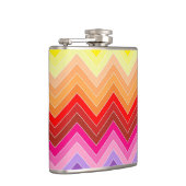 Rainbow Zig Zag Flachmann (Rechts)