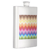 Rainbow Zig Zag Flachmann (Rechts)
