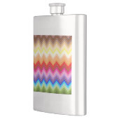 Rainbow Zig Zag Flachmann (Links)