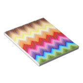 Rainbow Zig Zag Notizblock (angewinkelt)