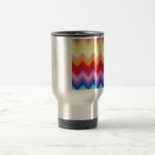 Rainbow Zig Zag Reisebecher (Mittel)
