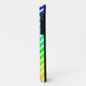 Rainbow Zigzag Case-Mate iPhone Hülle (Hinten/Links)