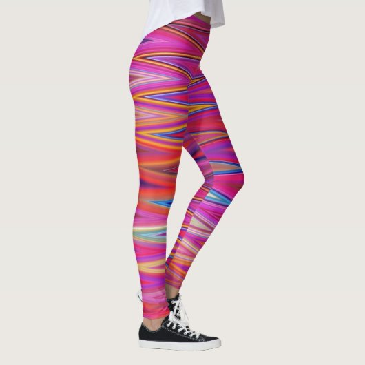 Rainbow ZigZag Leggings (Rechts)