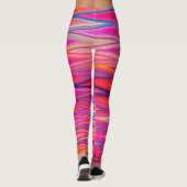 Rainbow ZigZag Leggings (Rückseite)