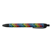 RAINBOW Zigzag Muster Kugelschreiber (Unterseite)