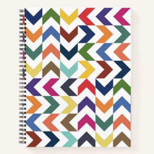 Rainbow ZigZag-Notebook Notizblock