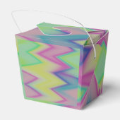 Rainbow Zigzags Geschenkschachtel (Rückseite)