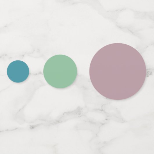 Rainbow Zigzags Konfetti (Rückseiten)