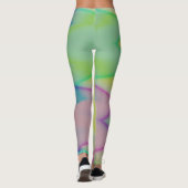 Rainbow Zigzags Leggings (Rückseite)