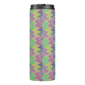 Rainbow Zigzags Thermosbecher (Rückseite)