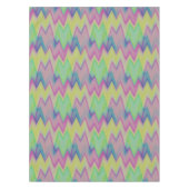 Rainbow Zigzags Tischdecke (Vorderseite)