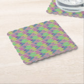 Rainbow Zigzags Untersetzer (angewinkelt)