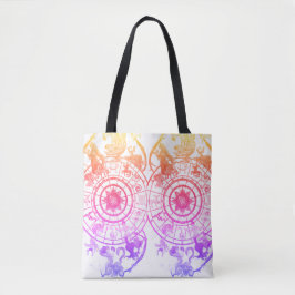 Rainbow Zodiac Astrological Signs  on a Tote Bag Tasche
