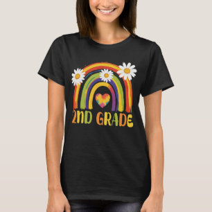 Rainbow zurück zur Schule 2. Klasse T-Shirt