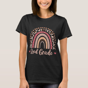 Rainbow Zurück zur Schule Spaß für den zweiten Leh T-Shirt