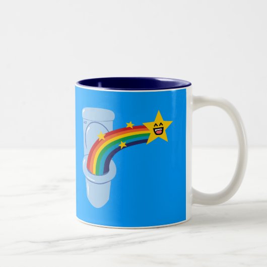 Rainbow Zweifarbige Tasse (Rechts)