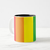 Rainbow Zweifarbige Tasse (Vorderseite Links)