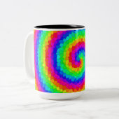 Rainbow Zweifarbige Tasse (Vorderseite Links)