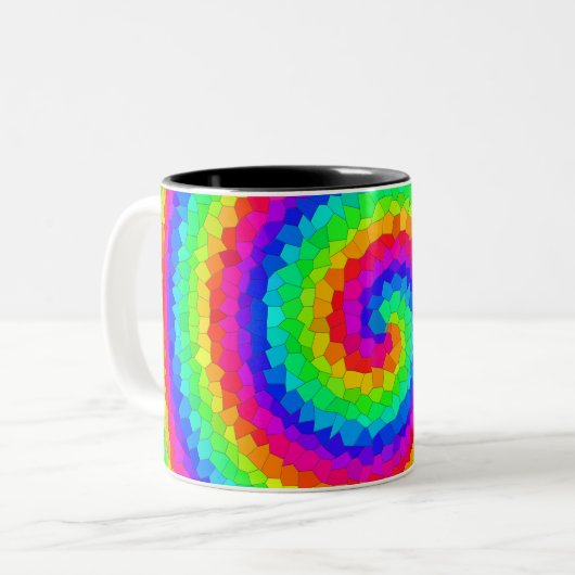 Rainbow Zweifarbige Tasse (Vorderseite Links)