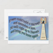 RainbowBridge Postkarte (Vorne/Hinten)