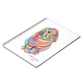 Rainbowbunny Notizbuch Notizblock (Linke Seite)