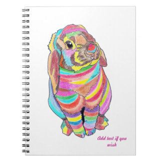 Rainbowbunny Notizbuch Notizblock