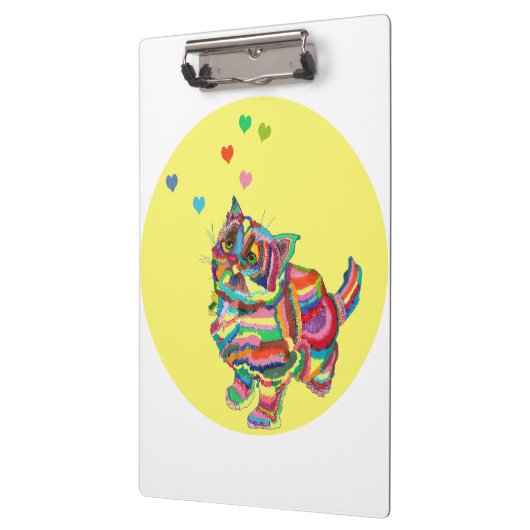 Rainbowcat Klemmbrett (Links)