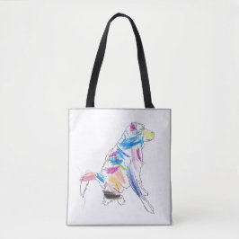 RainbowDog-Buchtasche Tasche