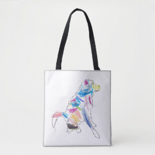 RainbowDog-Buchtasche Tasche