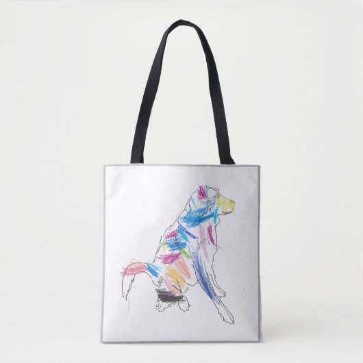 RainbowDog-Buchtasche Tasche (Vorderseite)