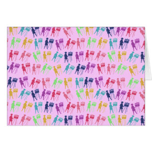 Rainbowed School Girls