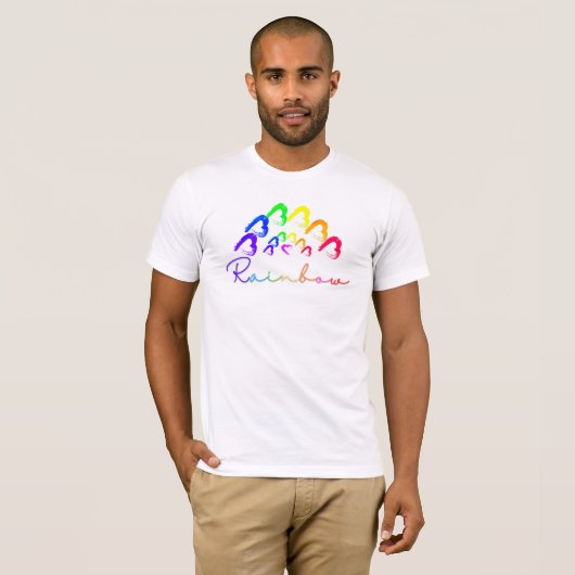 RainbowHearts T-shirt (Vorne ganz)