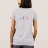 RainbowHearts Tri-Blend Shirt (Rückseite)