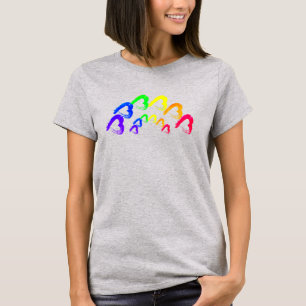 RainbowHearts  Tri-Blend-Shirt T-Shirt