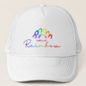 RainbowHearts  Trucker Hat  Truckerkappe (Vorderseite)