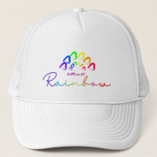 RainbowHearts  Trucker-Mütze  Truckerkappe