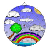 RAINBOWLAND DARTSCHEIBE (vorne)