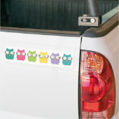 RainbOwls Aufkleber Autoaufkleber (Auf Lkw)