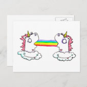 Rainbows Apart by Emi Boz Postkarte (Vorne/Hinten)