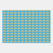 Rainbows auf dem Gebiet des Kunsthandwerks und der Geschenkpapier Set (Vorderseite 2)