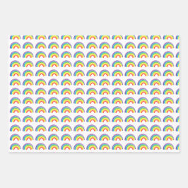 Rainbows auf dem Gebiet des Kunsthandwerks und der Geschenkpapier Set